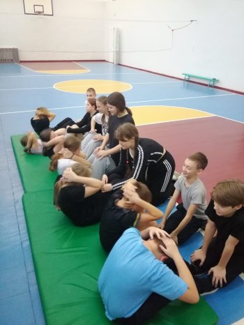 Тренировочное занятие для сдачи ГТО